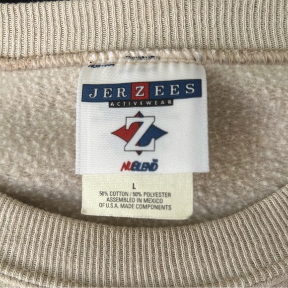 Vintage 80s 90s Oversized Graphic Labrador Dog Crewneck Hoodie / Sweatshirt - Picture 12 of 13